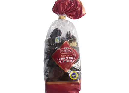 Lambertz - Biscuits au pain d'épices au chocolat noir Aachener Schokoladen Printinchen | 200 g