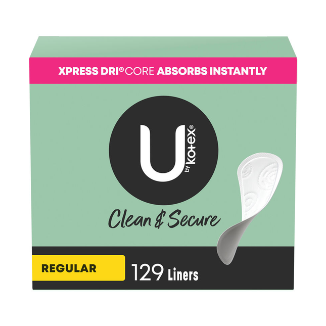 U by Kotex - Clean & Secure Liner | 129 Liners