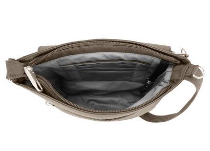 Travelon - Anti-Theft Classic Mini Shoulder Bag/Nutmeg