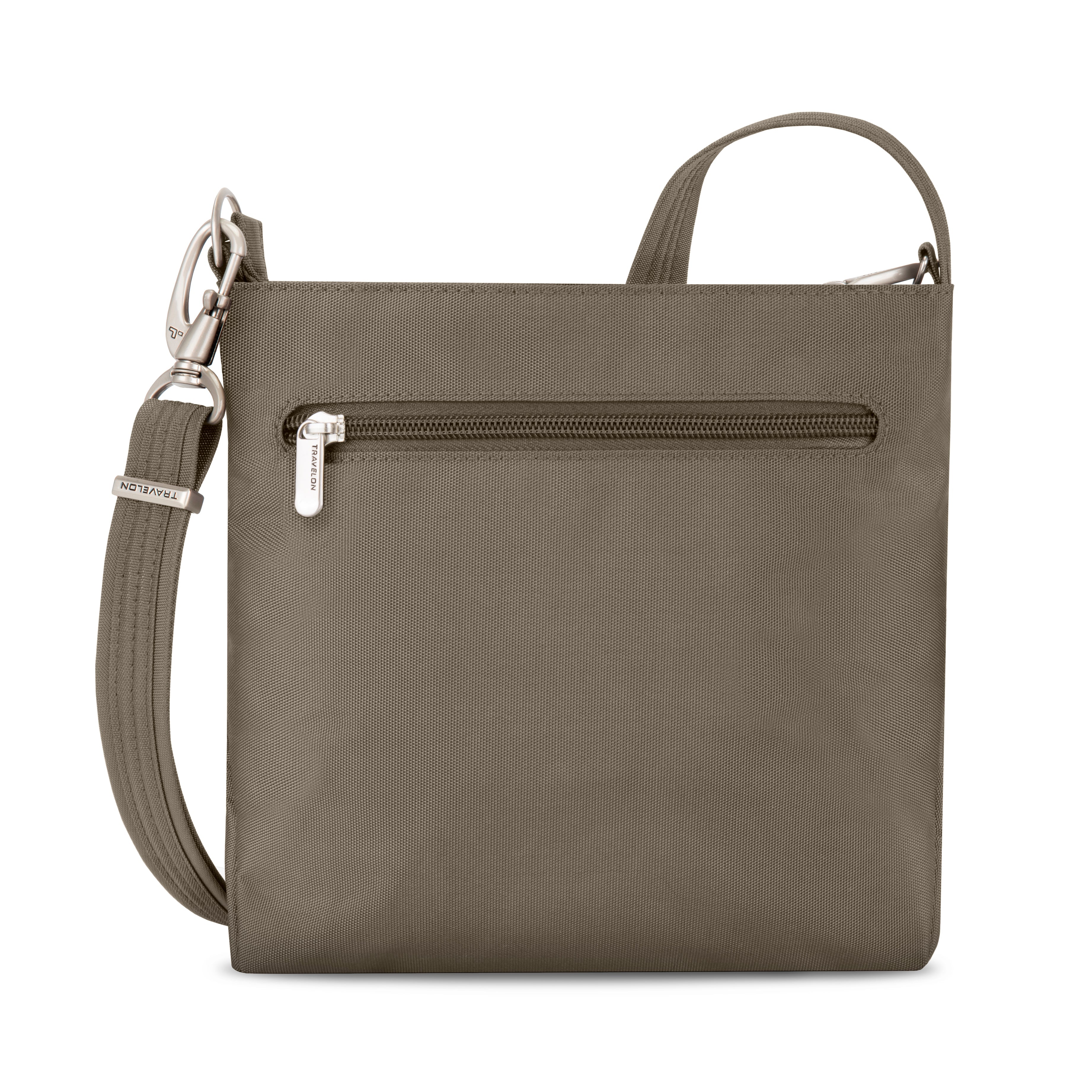 Travelon Mini sac à bandoulière unisexe avec antivol Metro Travelon Mini sac à bandoulière unisexe avec antivol Metro