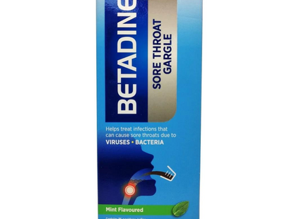 Betadine - Sore Throat Gargle - Mint Flavoured | 240 ml