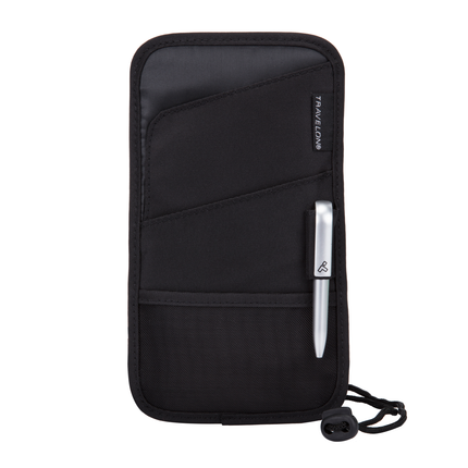Travelon - ID and Boarding Pass Holder, Black