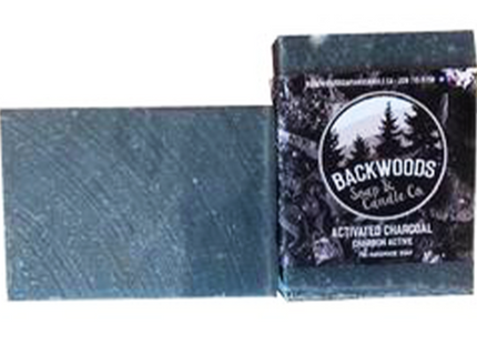 Backwoods Soap & Candle Co. - Activated Charcoal Bar Soap | 70 g