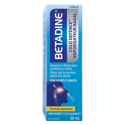 Betadine - Spray nasal de défense contre le froid | 20 ml