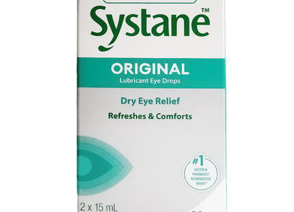 Systane - Original Lubricant Eye Drops | 2 x 15 mL