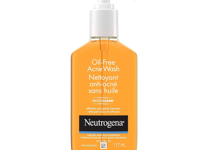 Neutrogena Oil-Free Acne Wash Cleanser | 177 ml