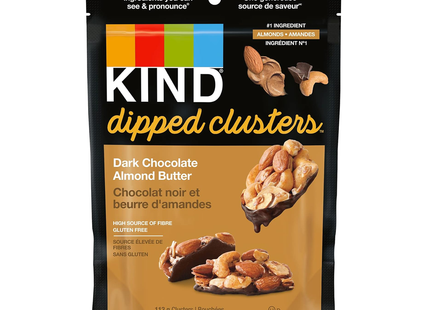KIND - Dipped Clusters, Dark Chocolate Almond Butter | 113 g