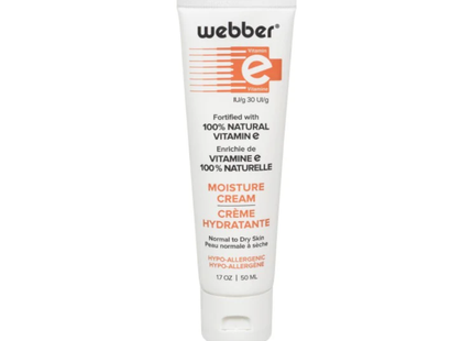 Webber Crème hydratante à la vitamine E | 50 ml