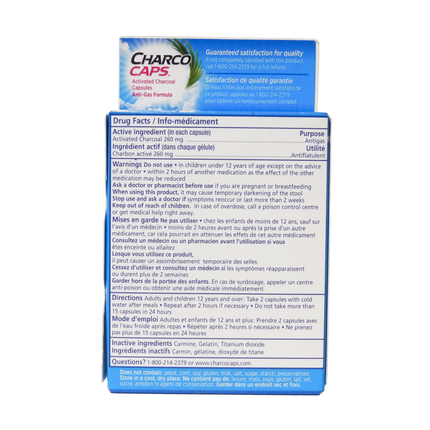 Charco Caps - Activated Charcoal Capsules