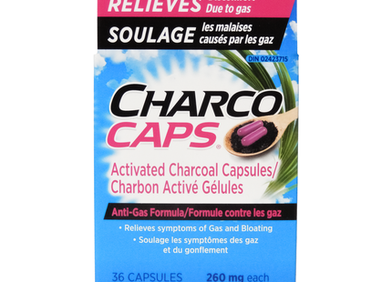 Charco Caps - Activated Charcoal Capsules