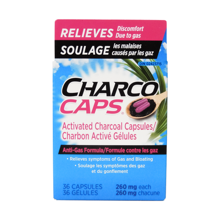 Charco Caps - Activated Charcoal Capsules
