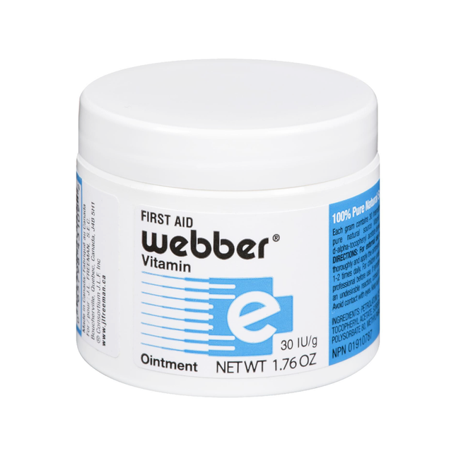 Webber - Pommade de premiers soins à la vitamine E | 30g