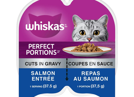 Whiskas - Perfect Portions Cuts in Gravy - Salmon Entrée | 75 g