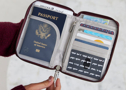 Travelon - RFID Blocking Passport Zip Wallet