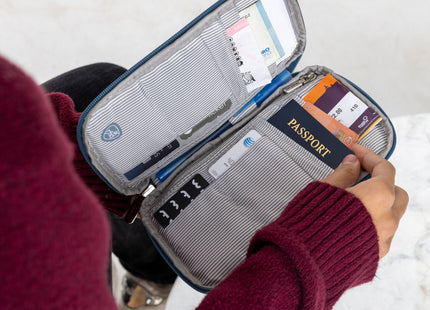 Travelon - RFID Blocking Family Passport Zip Wallet