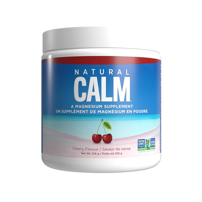 Natural Calm - Magnesium, Cherry | 226 g