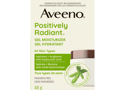 Aveeno - Positively Radiant Gel Moisturizer | 48 g