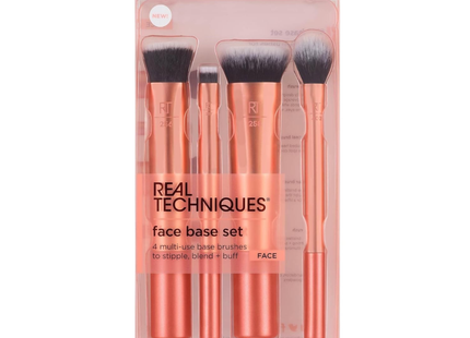 Real Techniques - Coffret Face Base 4x Pinceaux Multi-Usages