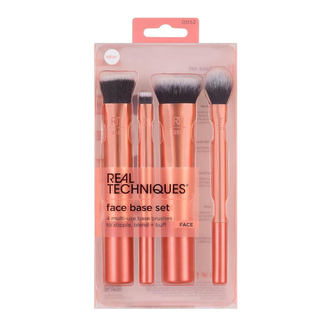 Real Techniques - Face Base Set 4x Multi Use Brushes