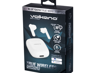 Volkano - X Series True Wireless Earphone & Case | 1 Unit