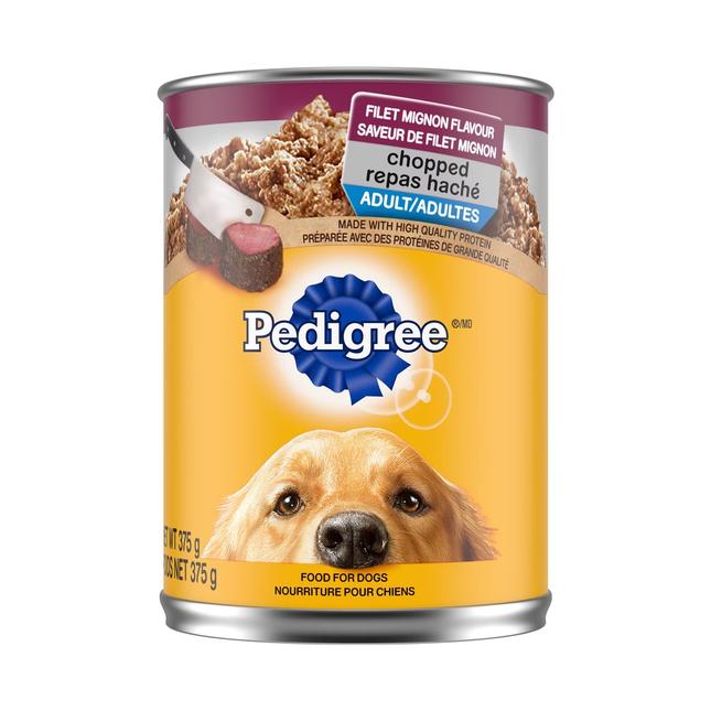 Pedigree - Chopped Adult Dog Food - Filet Mignon