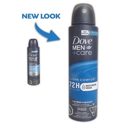 Dove Men + Care - 48 Hour Dry Spray Clean Comfort Antiperspirant | 107 g