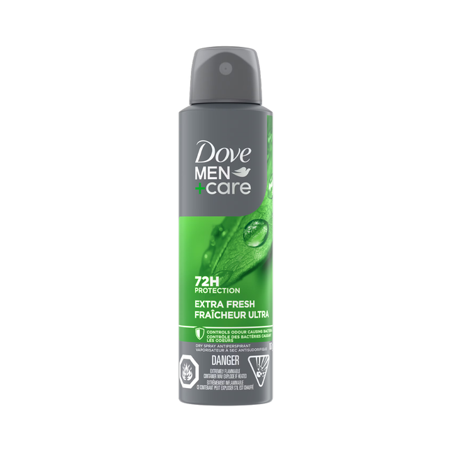 Dove - Men + Care Dry Spray 72 Hour Extra Fresh Antiperspirant | 107 g