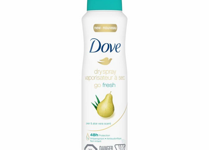 Dove - Dry Spray Pear & Aloe Vera 48 Hour Antiperspirant | 107 g