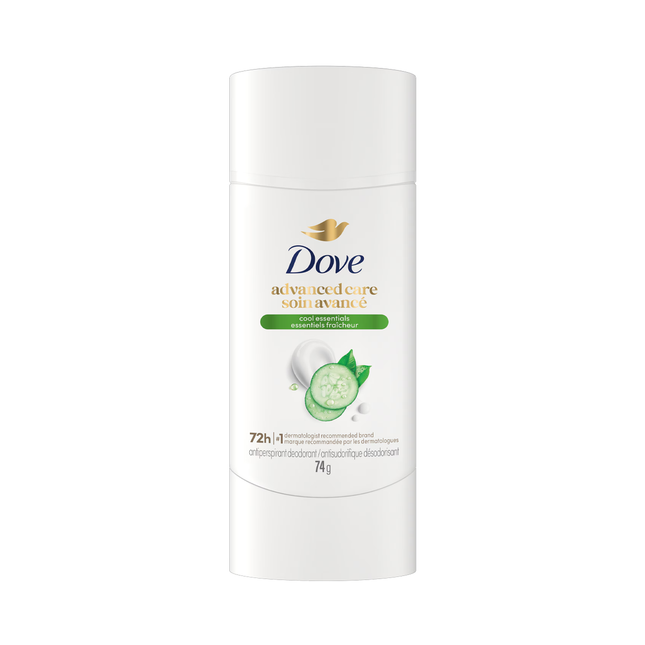 Dove - Advanced Care 72 Hour Antiperspirant, Cool Essentials | 74 g