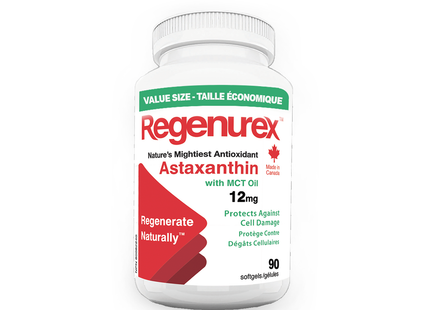 Regenurex - Astaxanthin 12 mg | 90 Softgels