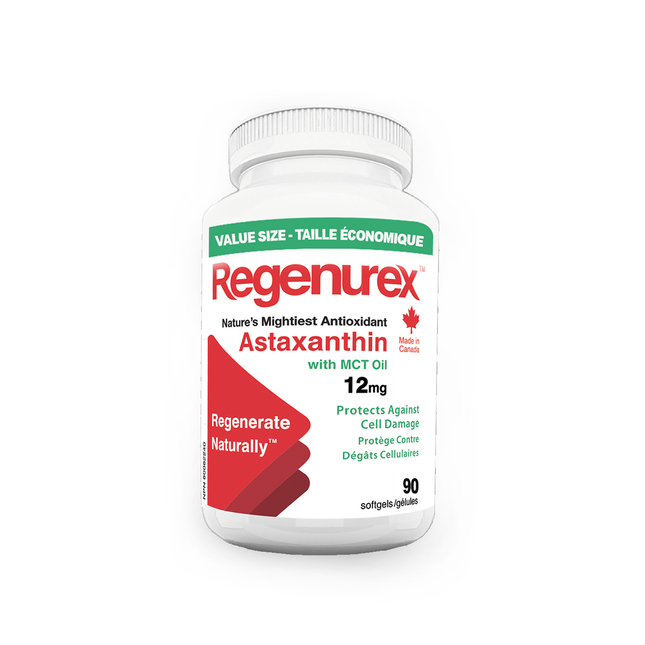 Regenurex - Astaxanthin 12 mg | 90 Softgels