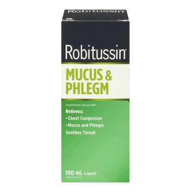 Robitussin Mucus & Phlegm Relief Liquid | 100 ml