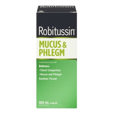 Robitussin Liquide de soulagement du mucus et des mucosités | 100 ml