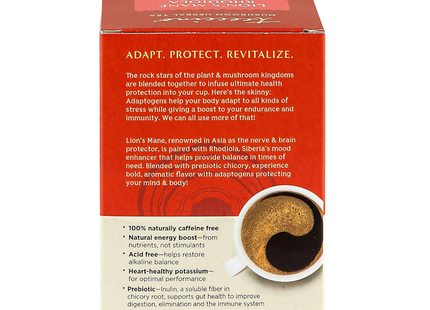 Teechino - Organic Lion's Mane Rhodiola Tea | 10 Bags