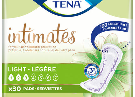 Tena Intimates Serviettes ultra fines – Légères | 30 unités