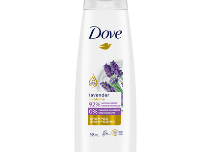 Dove - Shampoing Volume d'Origine Naturelle - Lavande | 355 ml