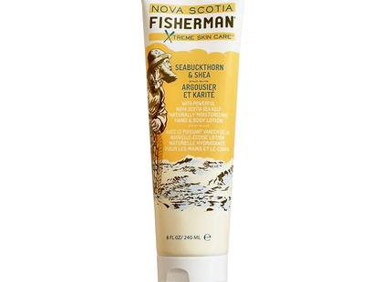 Nova Scotia Fisherman - Xtreme Skin Care Hand & Body Lotion, Seabuckthorn and Shea | 240 mL
