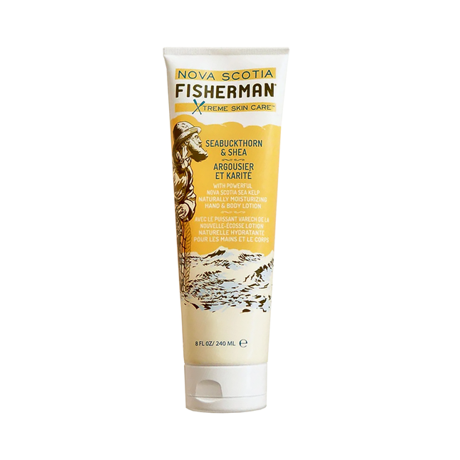 Nova Scotia Fisherman - Xtreme Skin Care Hand & Body Lotion, Seabuckthorn and Shea | 240 mL