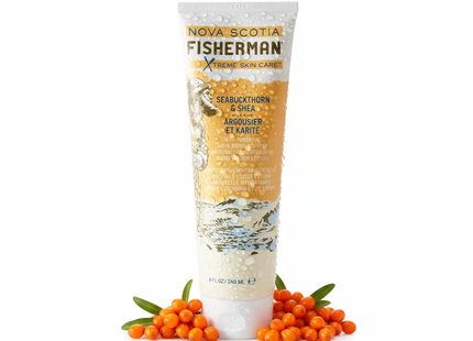 Nova Scotia Fisherman - Xtreme Skin Care Hand & Body Lotion, Seabuckthorn and Shea | 240 mL