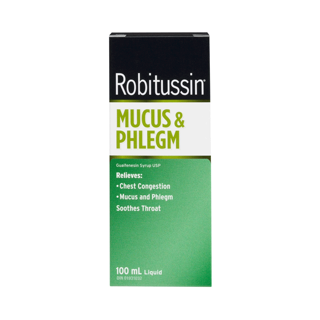 Robitussin Liquide de soulagement du mucus et des mucosités | 100 ml