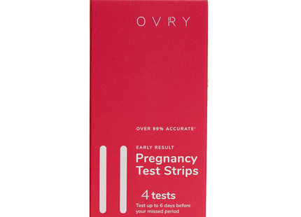 OVRY - Early Result Pregnancy Test Strips | 4 Tests