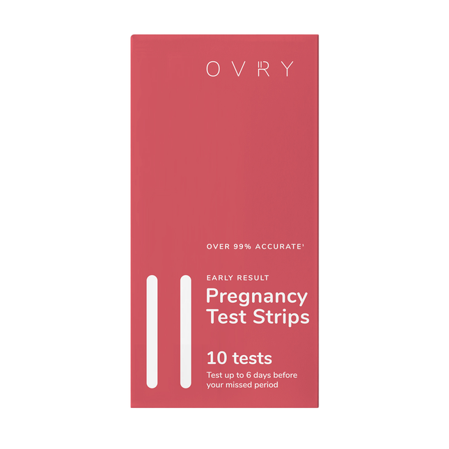 OVRY - Early Result Pregnancy Test Strips | 10 Tests