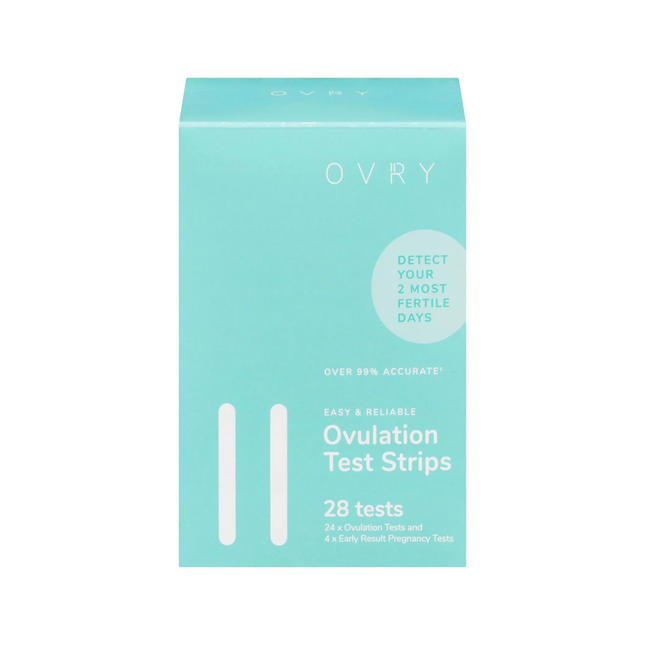 OVRY - Bandelettes de test d'ovulation et de grossesse | 28 épreuves