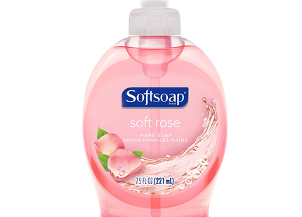 Softsoap - Scented Liquid Hand Soap - Soft Rose | 221 mL