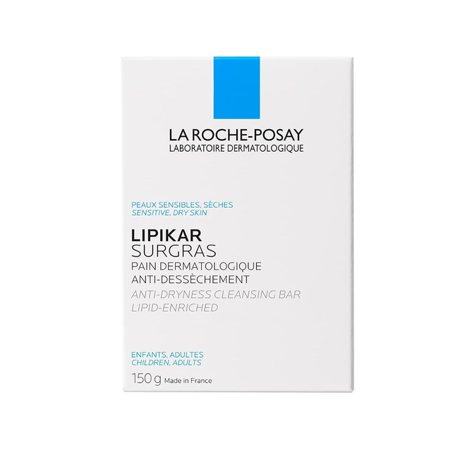 La Roche-Posay Lipikar Surgras Anti-Dryness Cleansing Bar Lipid-Enriched | 150 g