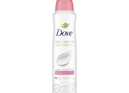 Dove - Advance Care - 48H Dry Spray Antiperspirant - Powder Soft Scent | 107 g