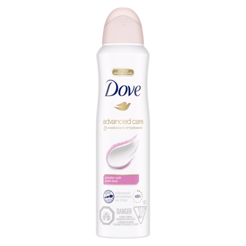 Dove - Advance Care - 48H Dry Spray Antiperspirant - Powder Soft Scent | 107 g