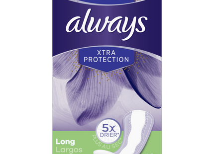Always - Xtra Protection Long Daily Liners | 40 Liners