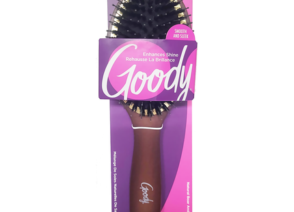 Goody - Boar and Nylon Oval Brush - Smooth and Sleek | 1 Pack