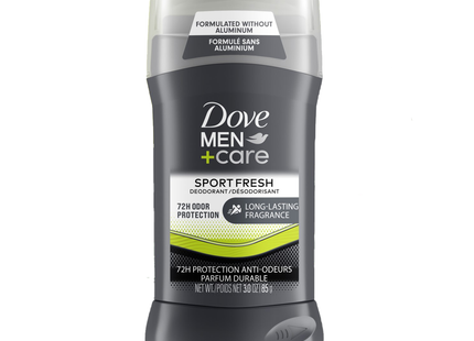 Dove Men+Care Déodorant Protection Anti-Odeurs 72H, Fraîcheur Sportive | 85 g